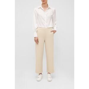 RAFFAELLO ROSSI Palina 6/8 Pant in Ivory 38 US 8